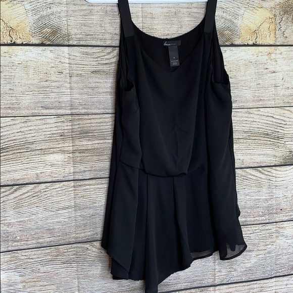 Lane Bryant Tops - Lane Bryant 18 dressy tank blouse Black